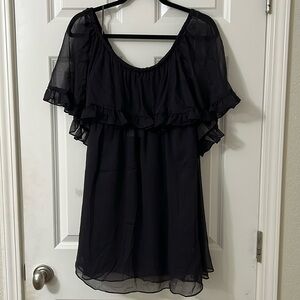 Free People navy dress or top